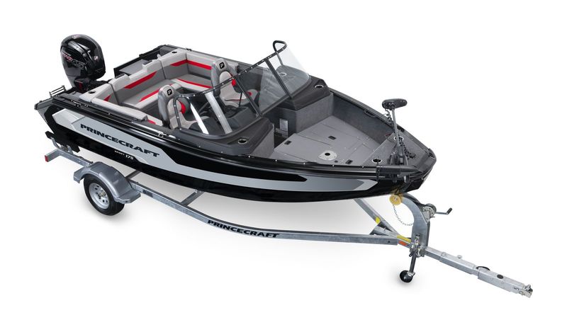 2026 Princecraft Sport 175 Black/Grey Mercury 150HP Pro XS EFI 4 Stroke